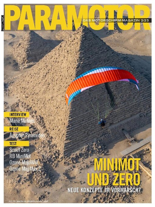 Title details for Paramotor Magazin by Thermik Verlag e.U. - Available